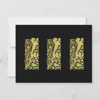 Carte Postale Will Bradley Heraldic Lion