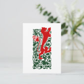 Carte Postale Will Bradley Heraldic Lion (Debout devant)