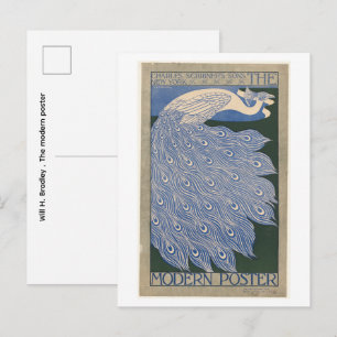 Carte Postale Will H. Bradley , L'affiche moderne