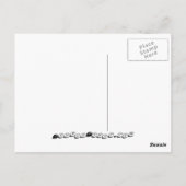 Carte Postale Will Kiss for Coffee Cadeau Design original Java F (Dos)