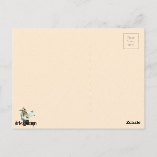 Carte Postale Will you Dance? (Dos)