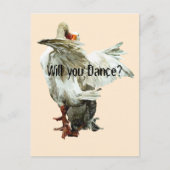 Carte Postale Will you Dance? (Devant)