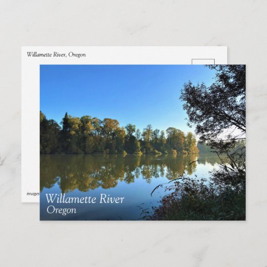 Carte Postale Willamette (Devant / Derrière)