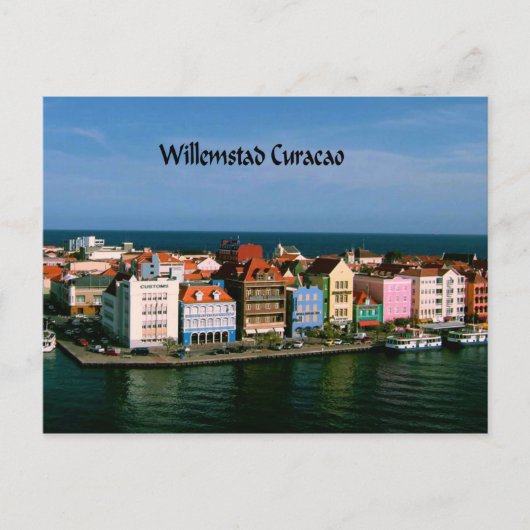 Carte Postale Willemstad Curacao (Devant)