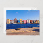 Carte Postale Willemstad, Curaçao (Devant / Derrière)