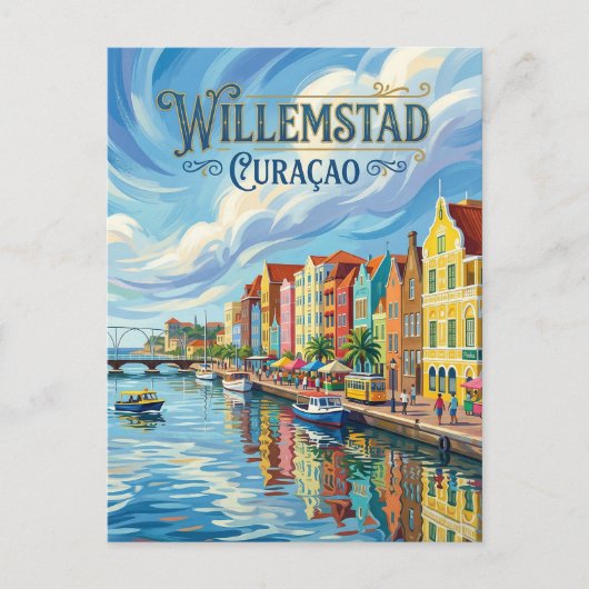 Carte Postale Willemstad Curaçao (Devant)