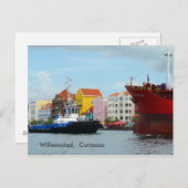 Carte Postale Willemstad, Curaçao (Devant / Derrière)