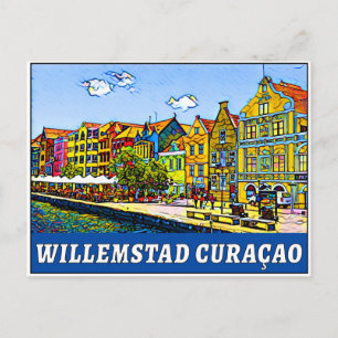 Carte Postale Willemstad Curaçao mer des Caraïbes Curaçao