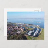 Carte Postale Willemstad Nederland drone Relevé. (Devant / Derrière)