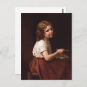 Carte Postale William-Adolphe Bouguereau (1825-1905) - Soupe (18 (Devant / Derrière)