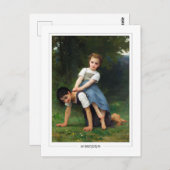Carte Postale William-Adolphe Bouguereau #192 - Beaux-Arts (Devant / Derrière)
