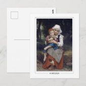 Carte Postale William-Adolphe Bouguereau #209 - Beaux-arts (Devant / Derrière)
