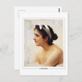 Carte Postale William-Adolphe Bouguereau #216 - Beaux-Arts (Devant / Derrière)