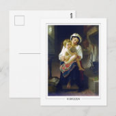 Carte Postale William-Adolphe Bouguereau #21 - Beaux-arts (Devant / Derrière)