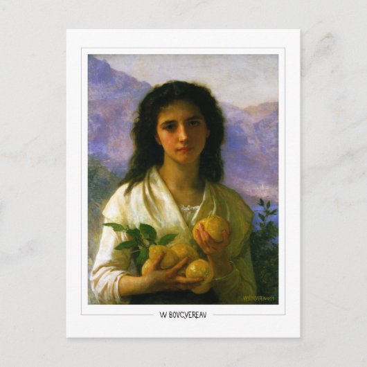 Carte Postale William-Adolphe Bouguereau #4 - Beaux-Arts (Devant)