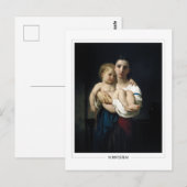 Carte Postale William-Adolphe Bouguereau #6 - Beaux-Arts (Devant / Derrière)
