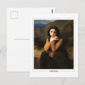 Carte Postale William-Adolphe Bouguereau #88 - Beaux-arts (Devant / Derrière)