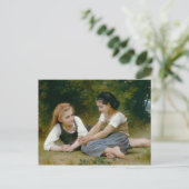 Carte Postale William-Adolphe Bouguereau - Les Cueilleuses de no (Debout devant)