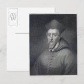 Carte Postale William Allen, gravé par J.Cochran (Devant / Derrière)