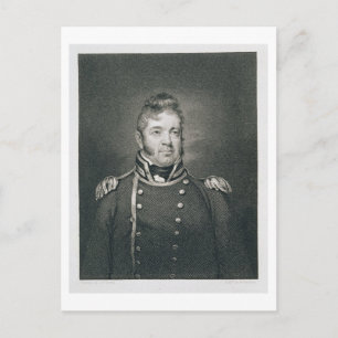 Carte Postale William Bainbridge (1774-1833) engravé par George