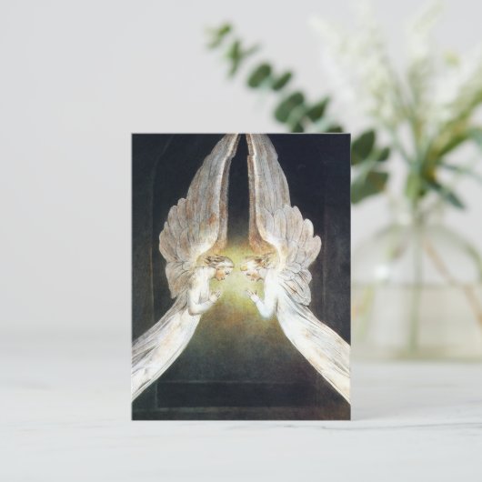 Carte postale William Blake Angels (Debout devant)