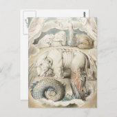 Carte Postale William Blake Art Peinture (Devant / Derrière)