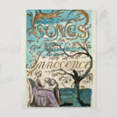 Carte Postale William Blake | Chansons d'Innocence, page de titr (Devant)