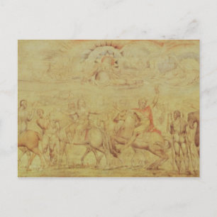 Carte Postale William Blake   La Féerie Queene