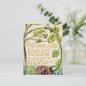 Carte Postale William Blake | Le Rose malade, des chansons d'Inn (Debout devant)