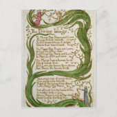 Carte Postale William Blake | L'image divine, des chansons d'In (Devant)