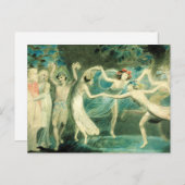 Carte Postale William Blake Midsummer Night's Dream Postcard (Devant / Derrière)