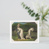 Carte Postale William Blake | Naomi implante Ruth et Orpah à (Debout devant)