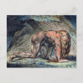 Carte Postale William Blake Nebucadnetsar (Devant)