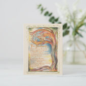 Carte postale William Blake "The Blossom" (Debout devant)