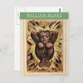 Carte postale William Blake Urizen (Devant / Derrière)