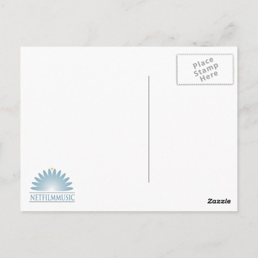 Carte postale William Blake Urizen (Dos)