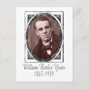 Carte Postale William Butler Yeats