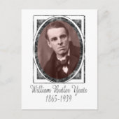 Carte Postale William Butler Yeats (Devant)