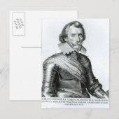 Carte Postale William Cavendish 1er duc de Newcastle (Devant / Derrière)