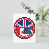 Carte Postale William et Catherine (Debout devant)