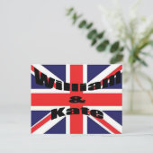 Carte Postale William et Kate (Debout devant)