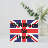 Carte Postale William et Kate (Debout devant)