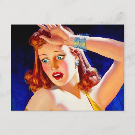 Carte Postale William Fulton Soare : Couverille de pâte Menace (Devant)