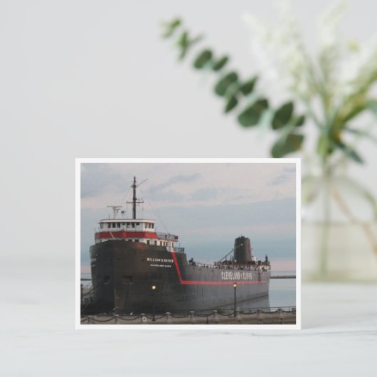 Carte postale William G Mather (Debout devant)