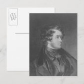 Carte Postale William Harrison Ainsworth (Devant / Derrière)