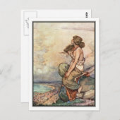 Carte Postale William Heath Robinson - A Song of the English (Devant / Derrière)