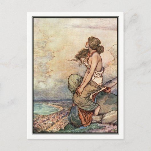 Carte Postale William Heath Robinson - A Song of the English (Devant)