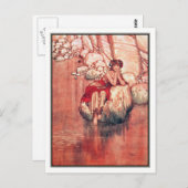 Carte Postale William Heath Robinson - The Water Baby (Devant / Derrière)