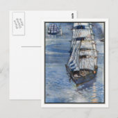 Carte Postale William Heath Robinson - Vintage Ship Art (Devant / Derrière)