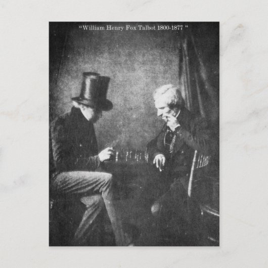 Carte Postale William Henry Fox Talbot (Devant)